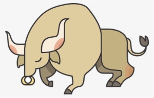 Animal Bull Cartoon Cattle Comic Cow Bull