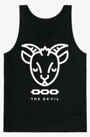 The Devil Tarot Tank Top - Forget Glass Slippers This Princess Wears Sneakers