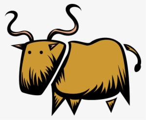How To Set Use Stylized Brown Bull Svg Vector