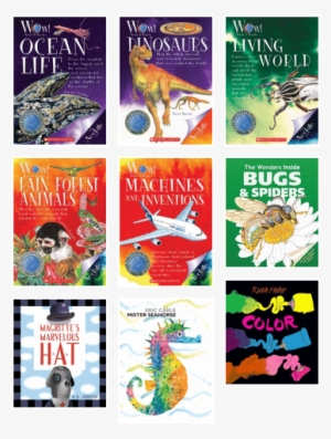 Children's Books With Transparent/acetate Overlays