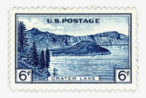 Crater Lake Stamp - Stamps Oregon