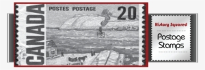 History Squared Postage Stamps - Postage Stamp