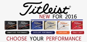 Find The Best Ball For Your Game With Titleist - Titleist Golf Logo