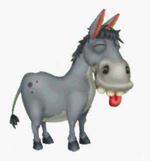 Donkey Smiling - Burro Caricatura Png