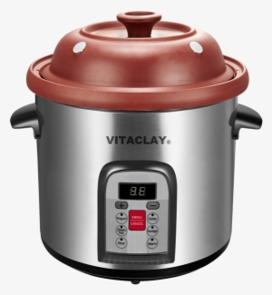 Vitaclay Smart Organic Clay Stock Pot And Multi Crocks - Clay Slow Cooker