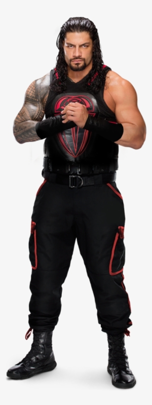 Roman Reigns  Roman Reigns Red Vest Transparent PNG  527x775  Free  Download on NicePNG