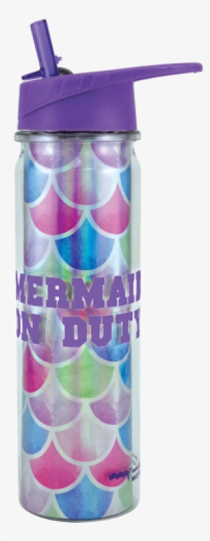 Picture Of Mermaid Water Bottle - Water Bottle