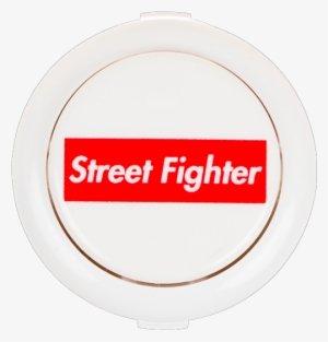Street Fighter Groove Box Logo Pushbutton - Circle