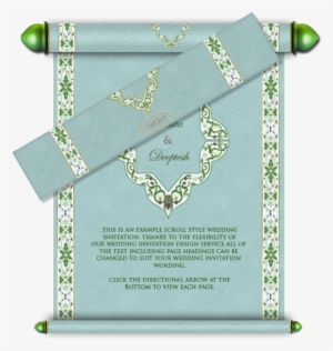 Email Wedding Card - Muslim Wedding Cards Design