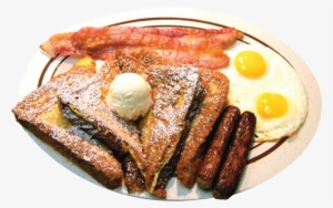 Ham, Bacon, Sausage, Eggs, Hashbrowns, - Breakfast Sausage