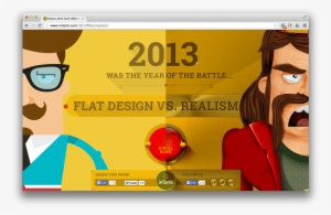 Flat Design Vs Realism