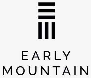 Emv Logo Vertical Black Rgb - Early Mountain Vineyards Logo