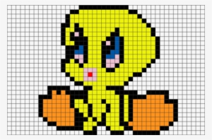 Pixel Art Tweety Bird