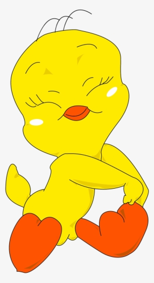 Tweety Bird Sketch By Windysonic508 - Shy Tweety Bird