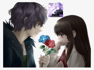 Girl Anime And Boy Anime Sad - Sad Anime Girl With Boy