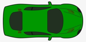 How To Set Use Green Car - Race Car Top View Clipart