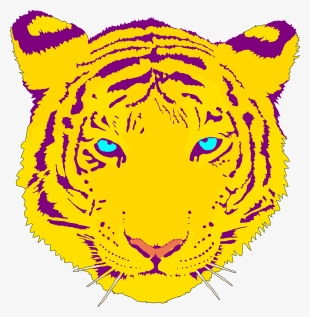 Blue Eyed Tiger - Freepik Tiger Vector Art