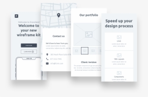 Inside Design Blog Thoughts On Users Experience And - Website Wireframe