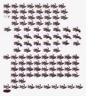 Click For Full Sized Image Zombie Dragon - Breath Of Fire 3 Dragon Sprites