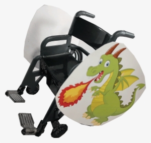 Fire Breathing Dragon Wheelchair Costume Child's - Crocodile