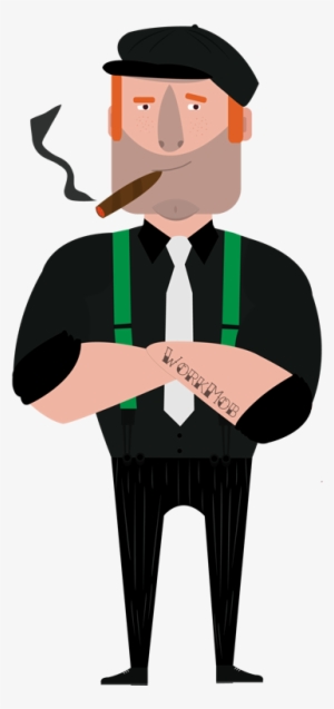 Mobster Pictures - Mafia Cartoon Characters Png