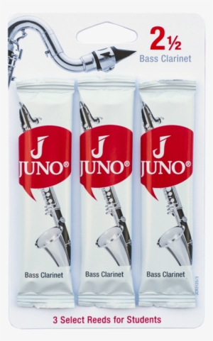 Vandoren Juno Bass Clarinet Reeds, 3-pack Strength - Juno Reeds Clarinet Bass 2 Juno (3 Pk)