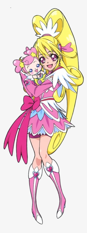 Glitter Heart And Dina - Cure Heart Wikia