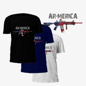 Ar Merica T Shirt - He Leads Me Beside Still Waters