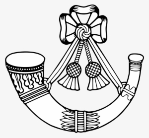 Big Image Png Clipart - Rifles Regiment Cap Badge