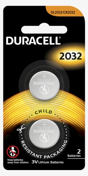 Lithium Coin 2032 Batteries - Duracell Coin Cell Battery 2016 Pack 2