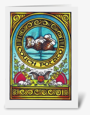 Couch Potato Greeting Card - Greeting Card