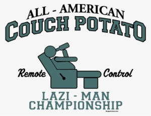 Hopperwear All American Couch Potato Hopper's Silk - Team Edward Rectangle Magnet