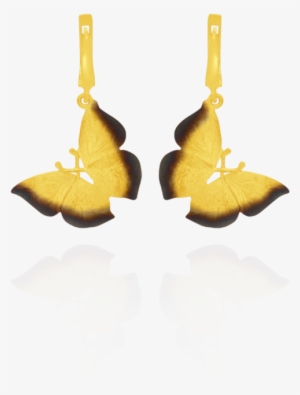 Ember Flying Butterfly Earrings - Earrings
