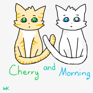 Cherry Morning - Cat Yawns