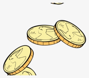 Blank Silver Coin Png - Falling Coins Clipart