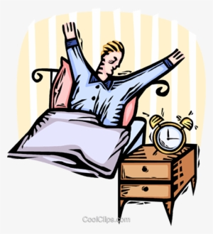 Man Waking Up In The Morning - Waking Up Clipart Png