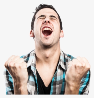 Is Everybody Happy - Man Celebrating Png