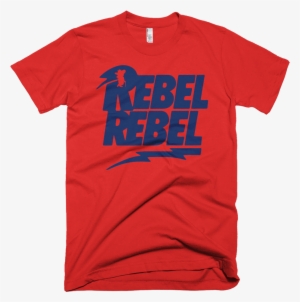 Image Of Rebel Rebel / Ole Miss Red Tee - Killed Hitler T Shirt
