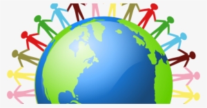 People Holding Hands Around The World Png - Gif People Around The World
