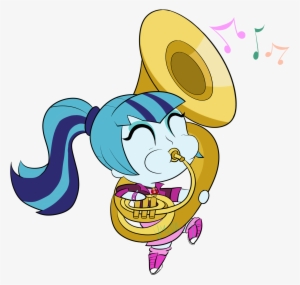 Vcm1824, Chibi, Cute, Equestria Girls, Eyes Closed, - Drawing