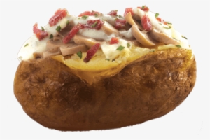 Baked Potato Carbonara - Baked Potato