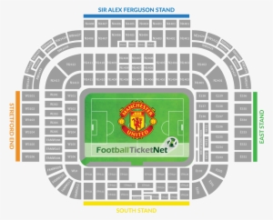 Manchester United Vs Manchester City Tickets - Old Trafford Stadium Seating Plan