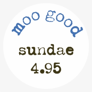 2 Scoops Of Ice Cream, Homemade Hot Fudge Or Caramel, - Circle