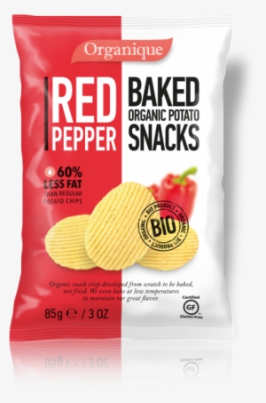 Red Pepper Baked Potato Snack - Bops Baked Organic Potato Snacks