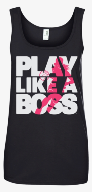 Women's Basketball Play Like A Boss™ Tank - October Birthday Shirts