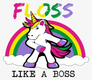 Unicorn Floss Like A Boss - T-shirt