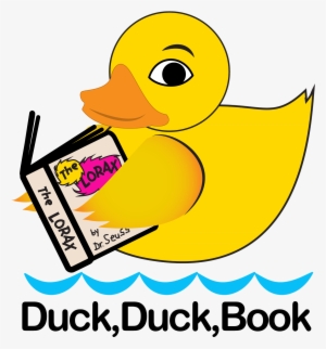 Just Download, Print On Card Stock, Trim And Hand Out - Duck Reading A Book