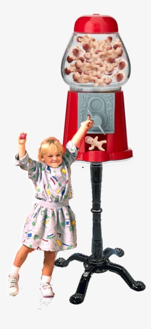 Baby Gumball Machine - Red Gumball Machine Party Favour