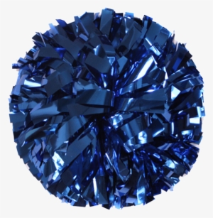 Metallic Royal Blue Pom - Pom-pom