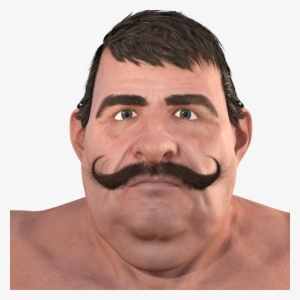 Anyhoo, Here's George, With Big Brows And Two Sets - Barechested